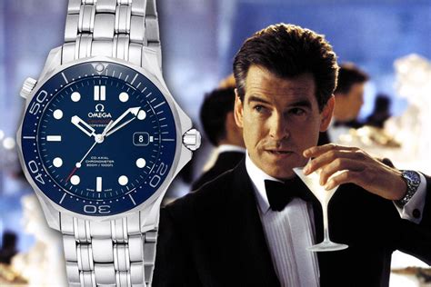 omega watch james bond pierce brosnan|pierce brosnan watches.